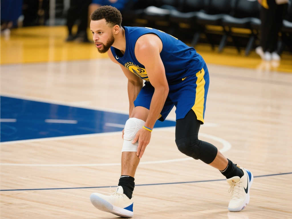 库里双膝受伤,勇士西区榜首之战前景堪忧 库里双膝受伤,勇士西区榜首之战前景堪忧